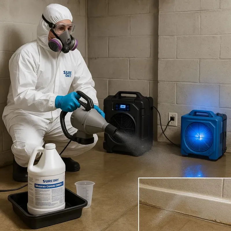 Sanitization and Odor Removal process in Northern Cambria, PA