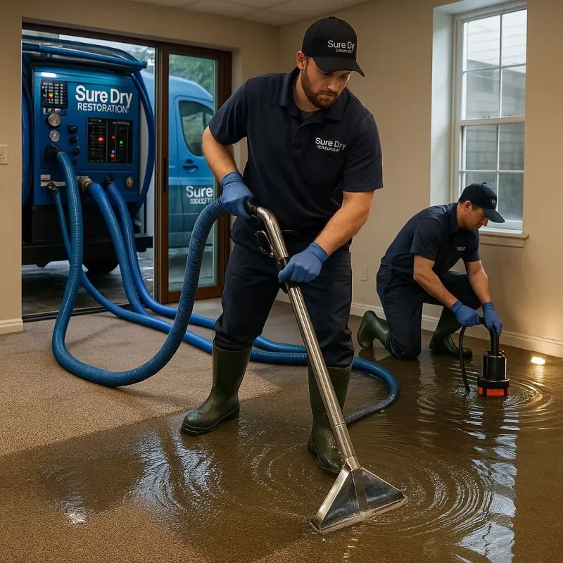 Water Extraction and Removal process in Northern Cambria, PA